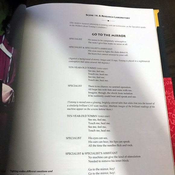 The Who's Tommy: The Musical Hardcover - Picture 11 of 14